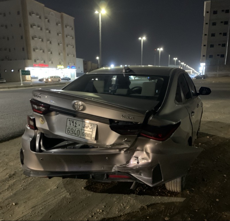 صدام خلفي شنطة خلفية