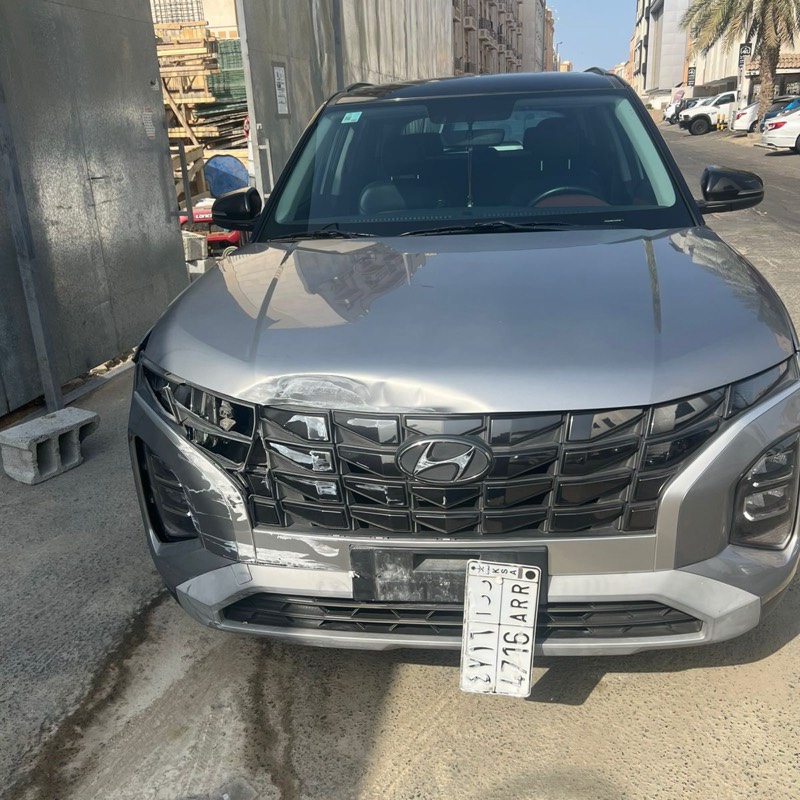 شبك امامي وشمعة امامية يسار