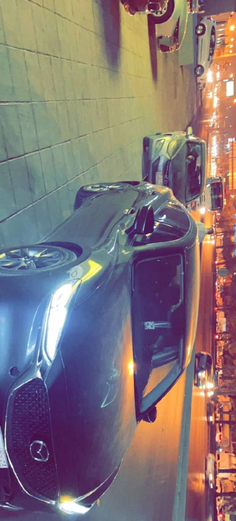 صدام خلفي مازدا 6 2020