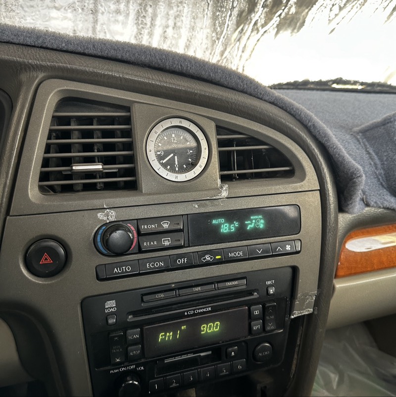 انفنتي qx4 2003 ديكور مسجل