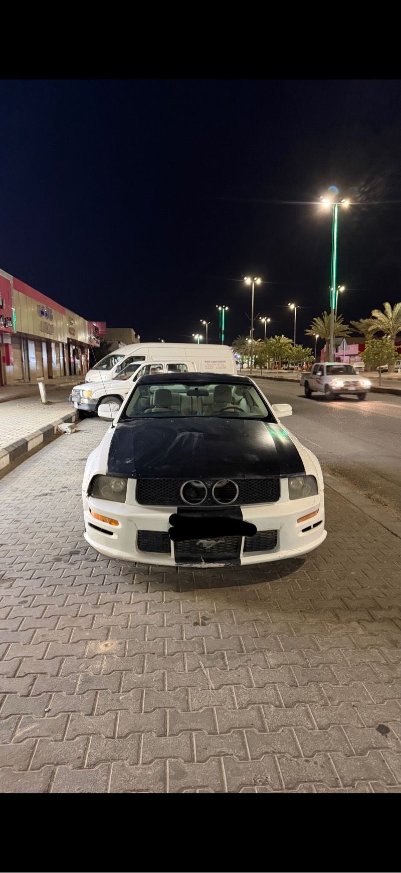 موستنج 2006 ابيض+اسود
