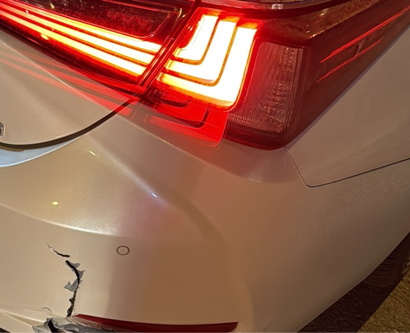 صدام خلفي لون ابيض 350 es